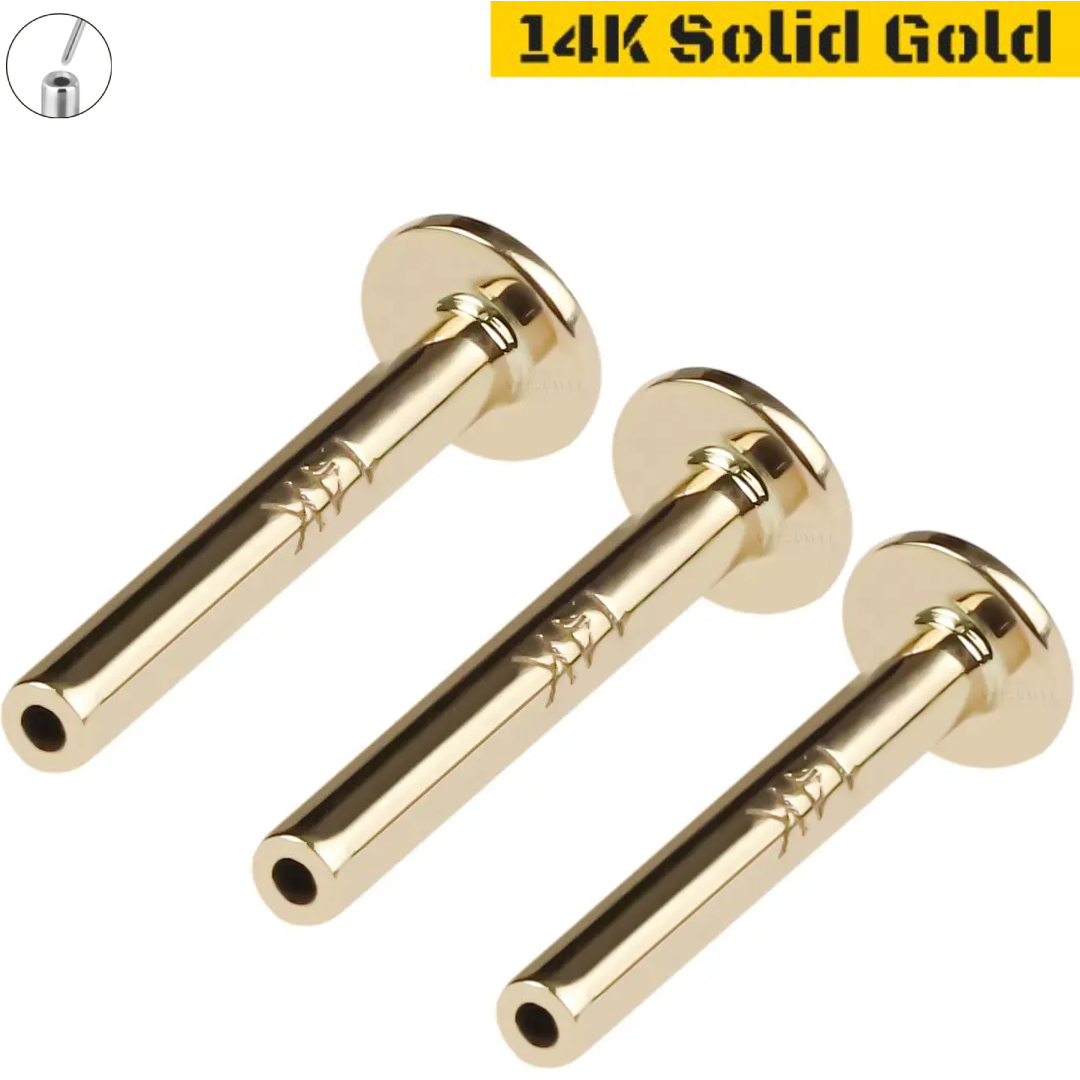 14 Karat Threadless Labret