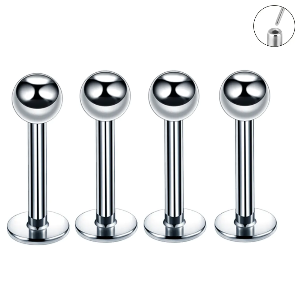 Steel Ball Push Pin Tragus Labret