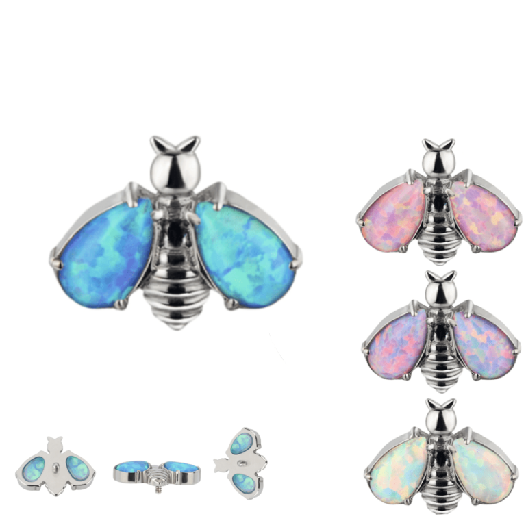 16G Steel Thread Opal Wings Queen Bee Top