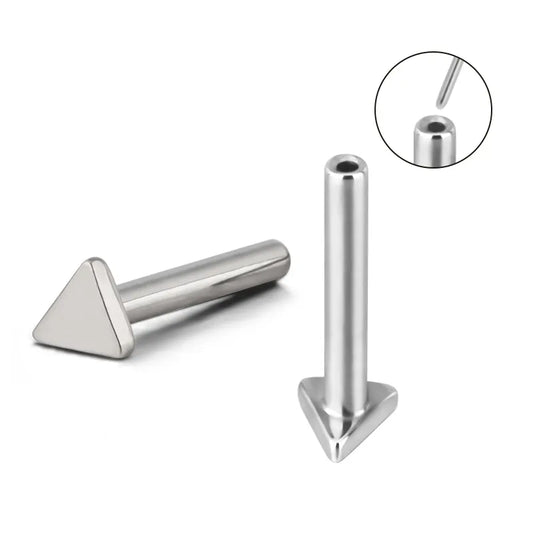 Steel Triangle Pushpin Labret