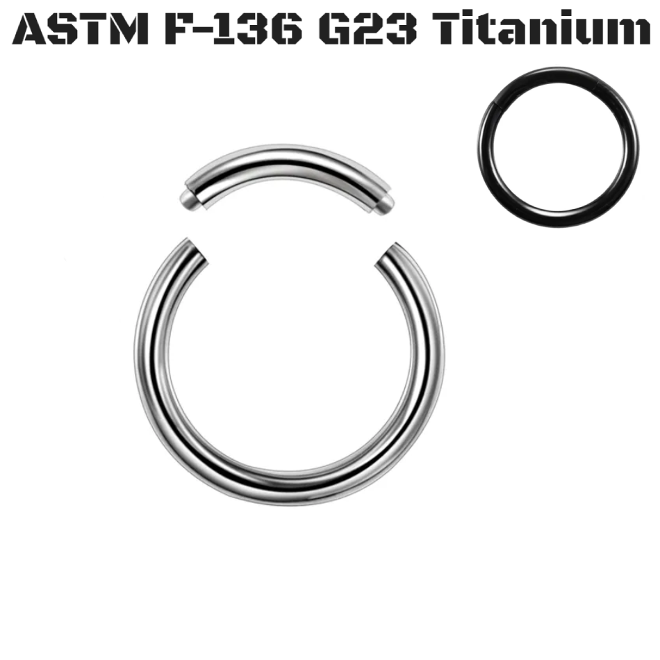 G23 Titanium Basic Segment Ring